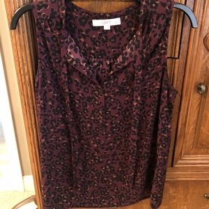 LOFT patterned blouse